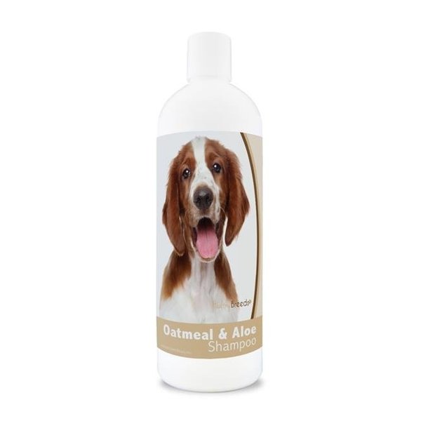 Healthy Breeds Healthy Breeds 840235177463 16 oz Welsh Springer Spaniel Oatmeal Shampoo with Aloe 840235177463